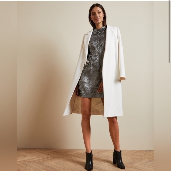 Ted Baker London Metallic Shirt Dress - Picture 2 of 16